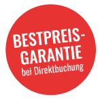 Button: Bestpreis-Garantie bei Direktbuchung